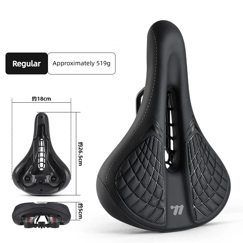 Thickened Bicycle Saddle Shock Absorption Bike Seat Cushion Waterproof Breathable Bicycle Seat For MTB Road Bike