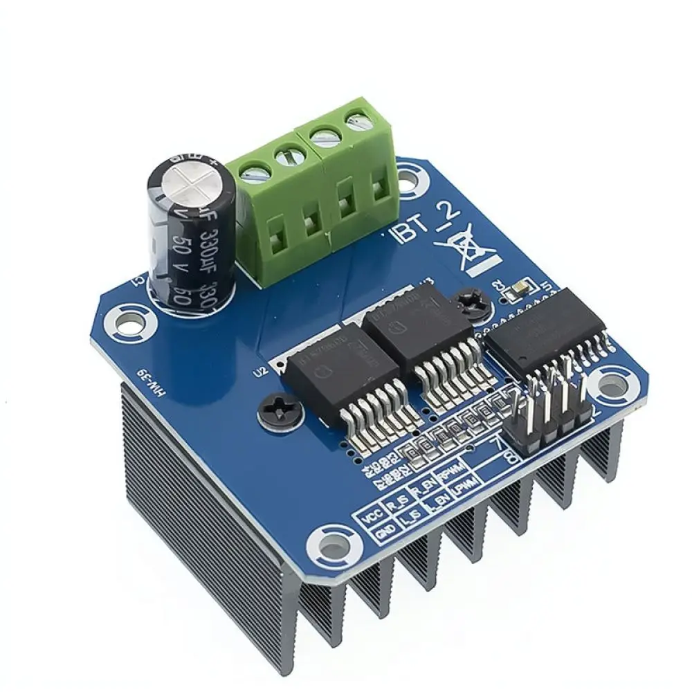 BTS7960 High Current Motor Driver Module 43A H Bridge Controller For Professional Semiconductor Cooling Project