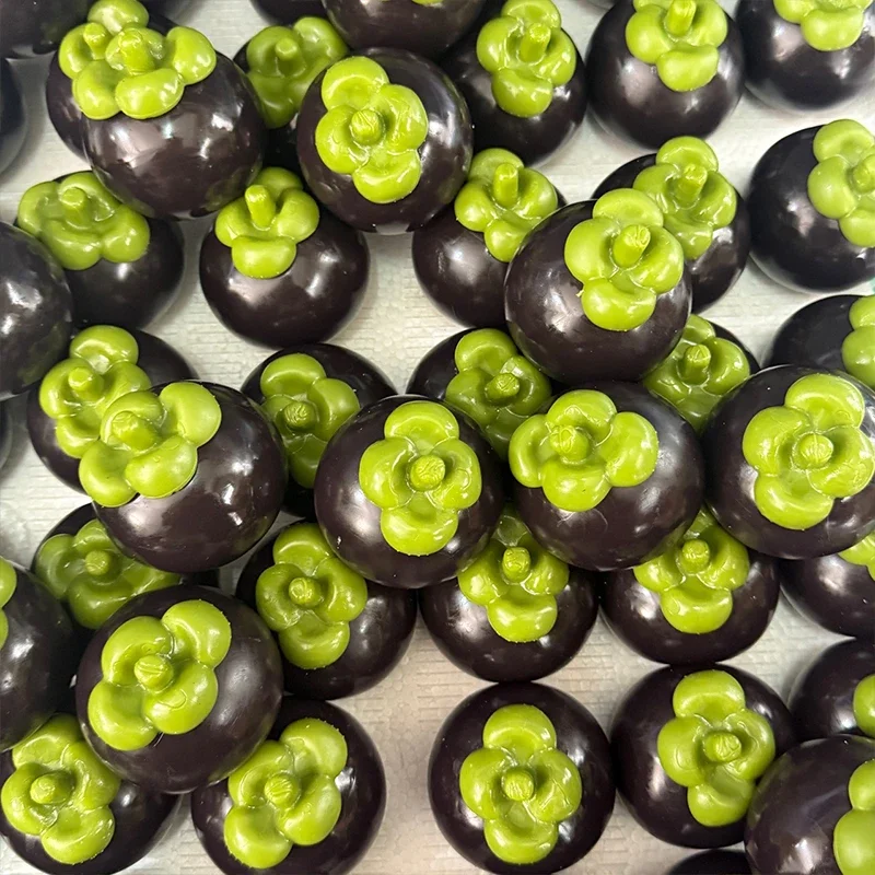 Mangosteen Knuspriges Quetschbares Fidget-Spielzeug, mit Bausteinen gefülltes, nicht zurückfederndes ASMR-Sensorik-Stressabbau-Quetschspielzeug – Detail 4