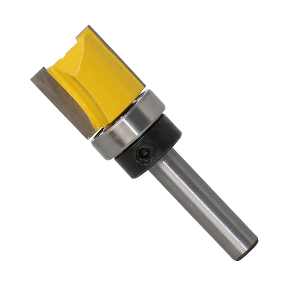 Durable Alloy Straight Router Bit Anti Kickback Milling Tool for Professional Wood Groove Routing