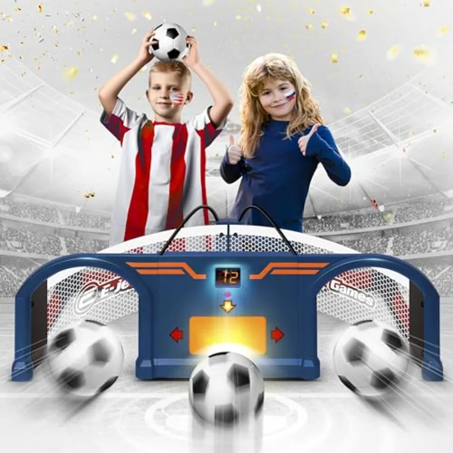 

Soccer Trainer Ball Set, Soccer Roundabout Sport Games Gifts for Foot-Eye Coordination Hand-Eye, Football Exercises Agility Tra