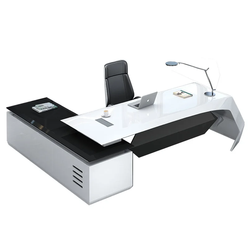 

Технология Sense Painting Старший Простой Современный Менеджер Супервизор Босс Президент Офис Класс Стол