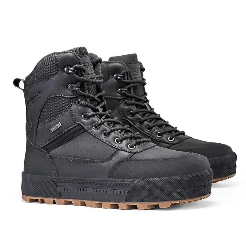 Outdoor High-Top Hiking Sneakers Wear-Resistant Wilderness Mountain Climbing Shoes New Cross-Border Style for Adventure Lovers
