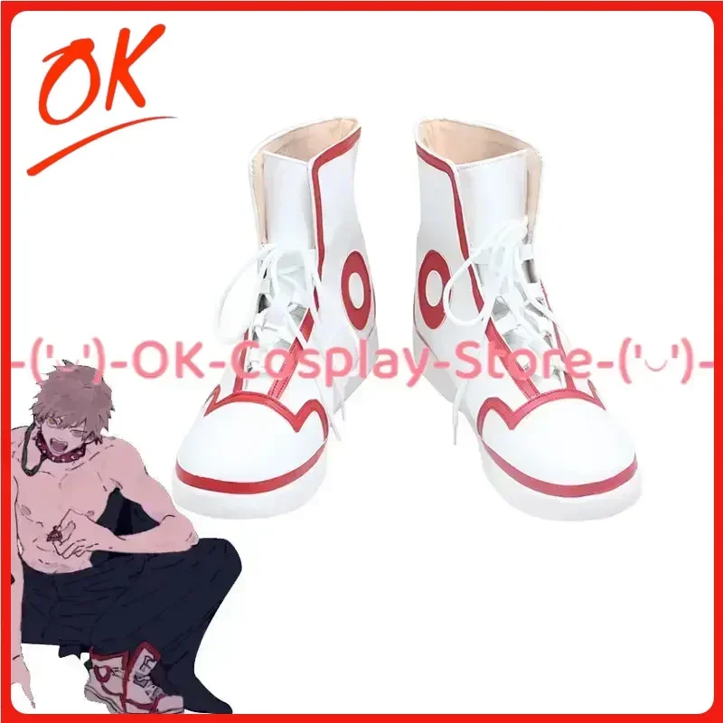 

[На заказ] Denji обувь для косплея аниме игра костюм для ролевых игр реквизит Хэллоуин карнавал праздничная вечеринка сапоги из искусственной кожи