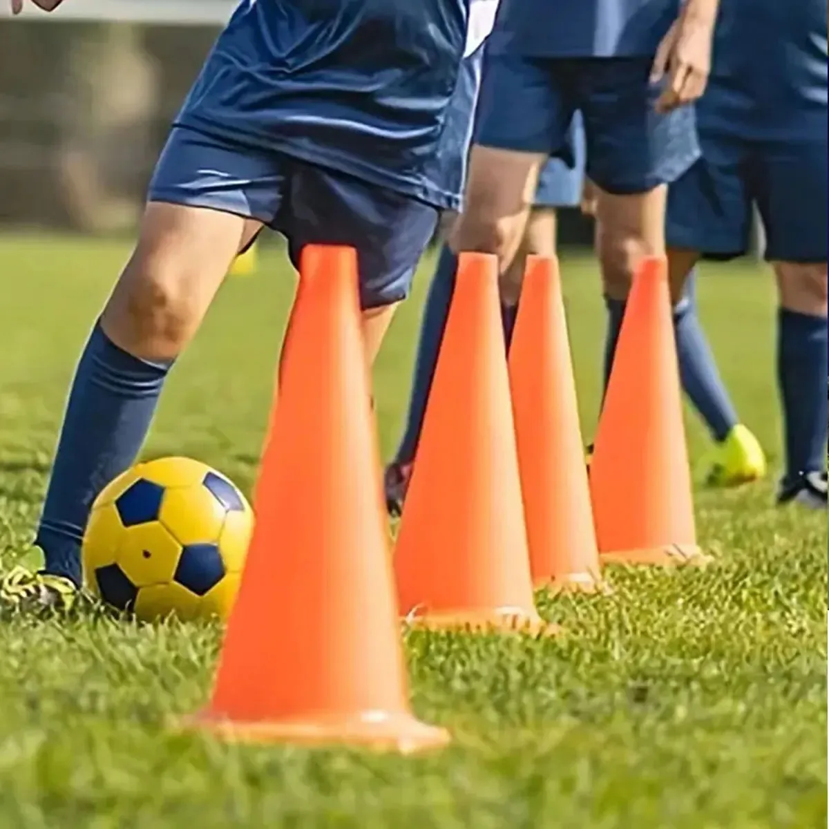 5/10/20/40PCS Hot Sale Colorful Marker Cones Soccer Agility Training Cones Football Marker Cones Cheap Price Portable Football