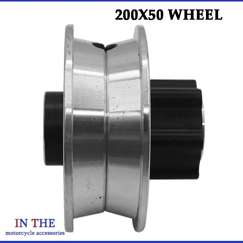 200x50 aluminum alloy wheels are suitable for balancing electric scooters with 200 * 50 tires and 8-inch inflatable matching