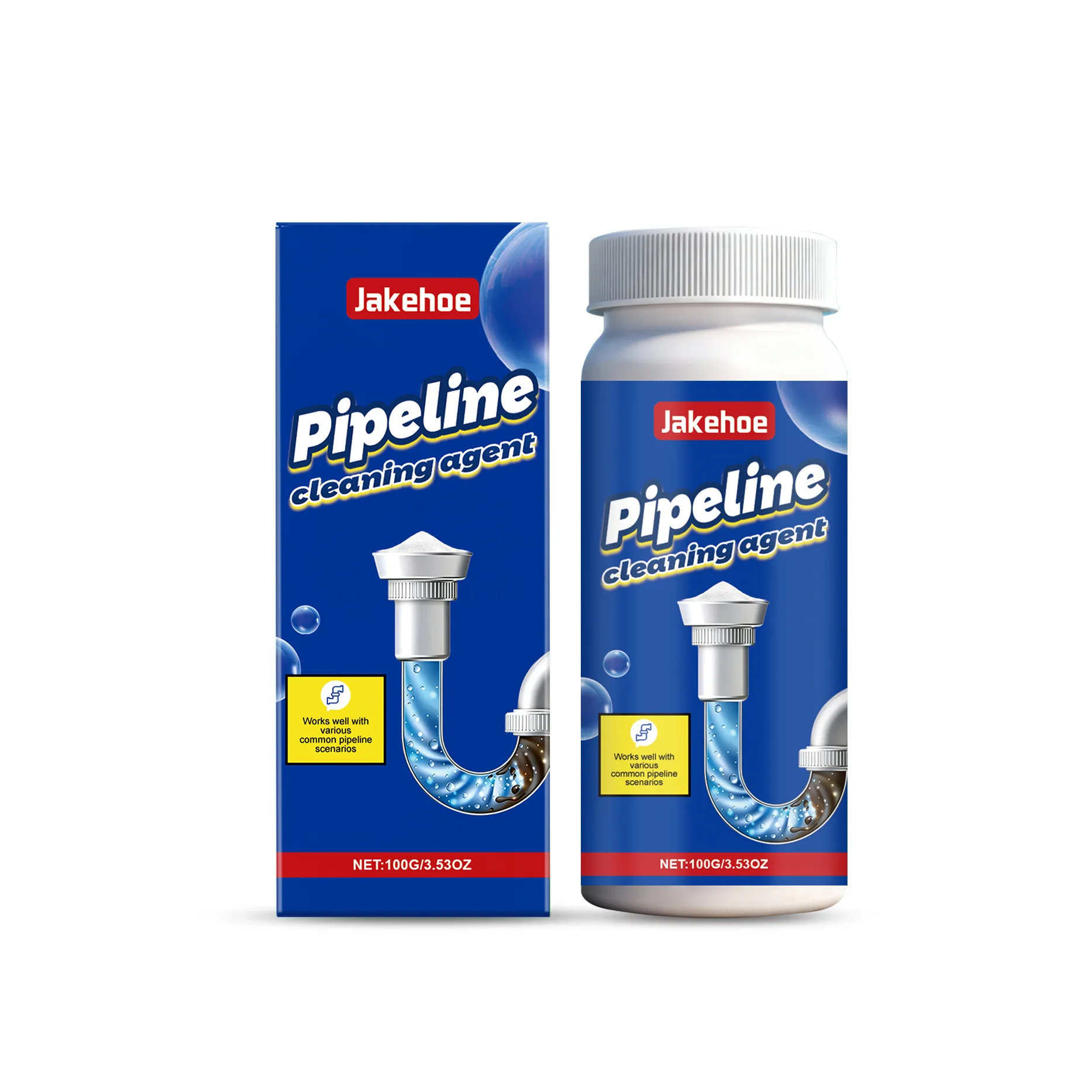 Pipe Unclogging Powder Household pipe cleaner with easy operation, suitable for various common pipes.