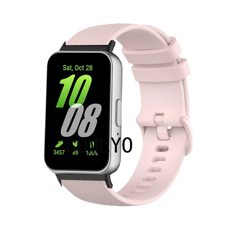 Cases + BAND For Samsung Galaxy Fit 3 Strap Smart watch Case Protector Full Cover Bumper Silicone Sports Wristband Bracelet Band