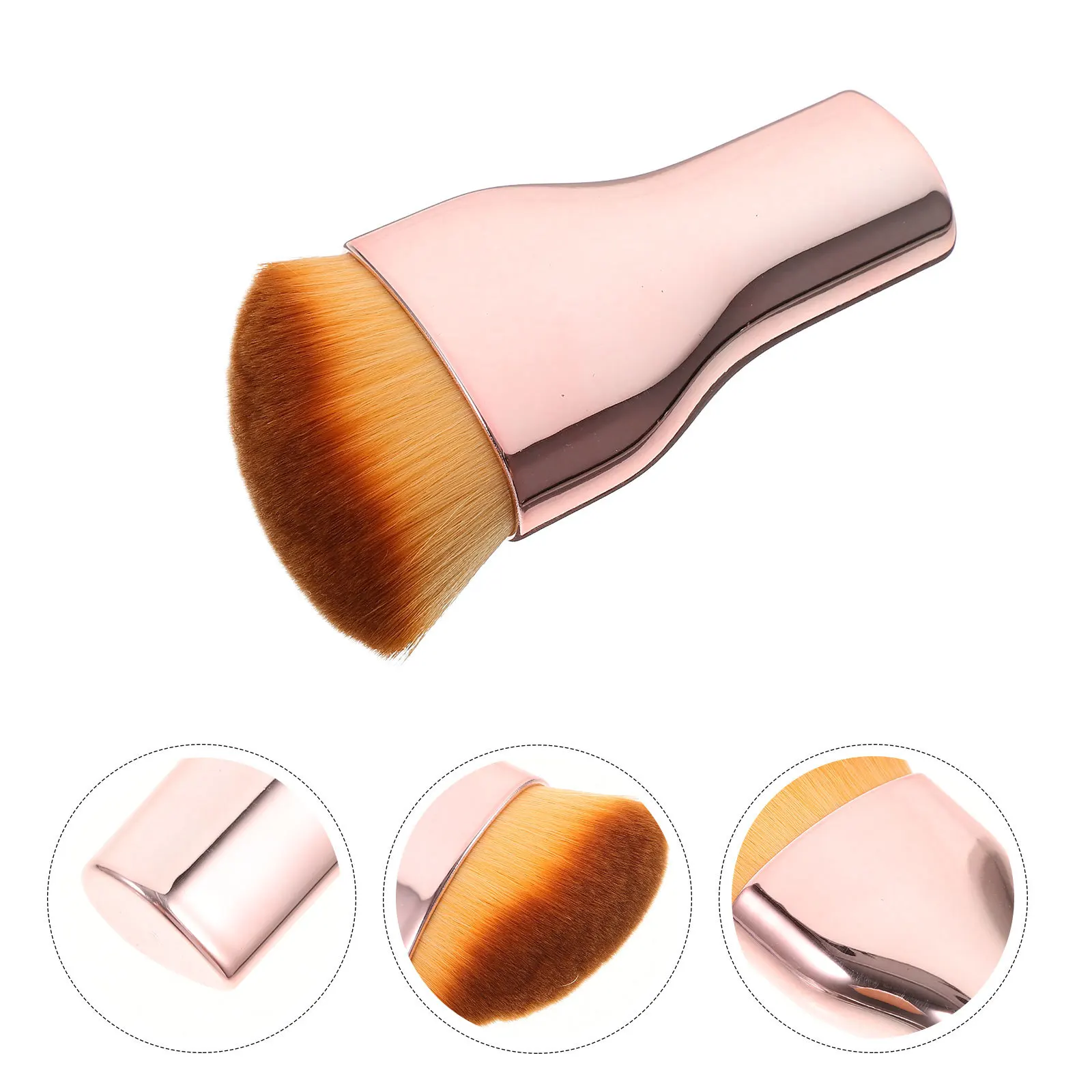 

Makeup Foundation Brush for Women Soft Comfortable Bristles Compact Design Ideal for Travel Seamless Blend with Any Foundation