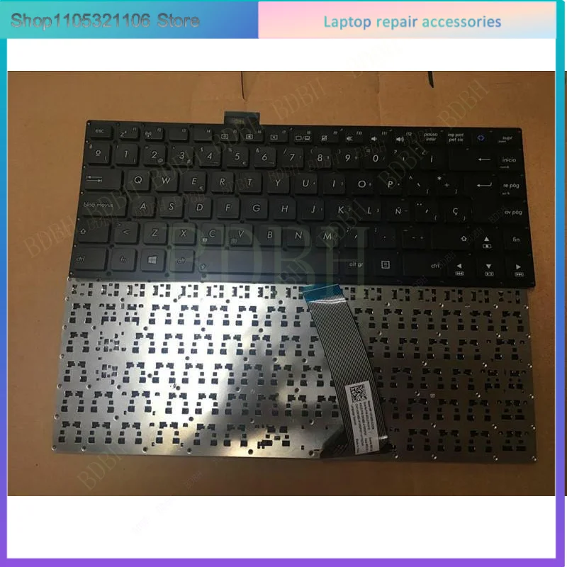 Teclado espanhol para ASUS VivoBook S400 S400C S400CA X402 S451 s451Lb