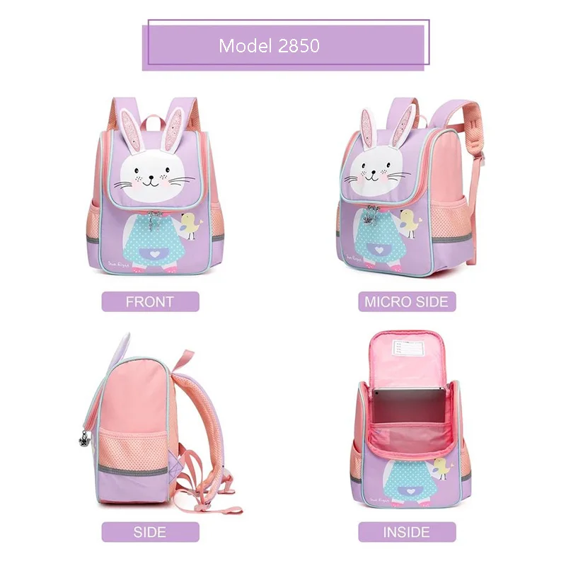 SUN EIGHT Cartoon Animal Baby Backpacks kindergarten Schoolbag  Kids Backpack Children School Bags Girls Boys Backpacks