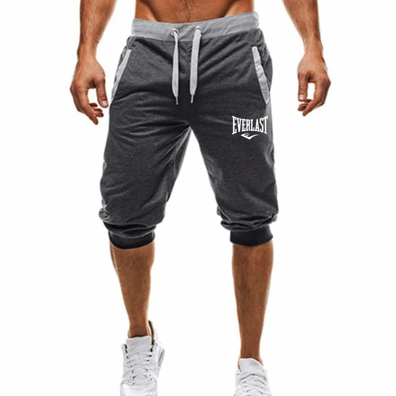 Men's Sports Basketball Shorts EVERLAST Running Gym Shorts for Summer Fitness Joggers Casual Breathable Short Pants Scanties