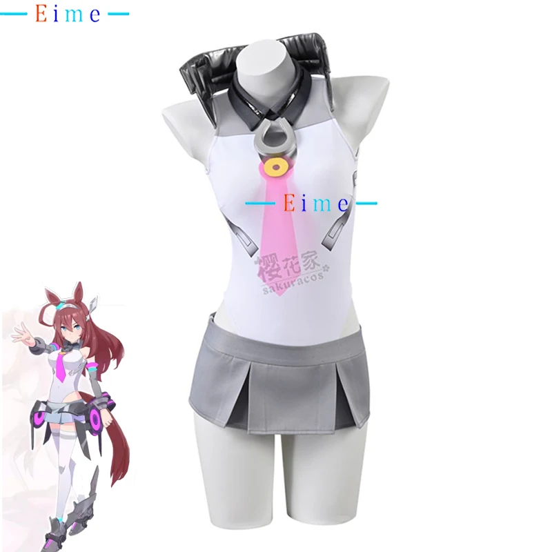 

Game Pretty Derby Mihono Bourbon Cosplay Costume Women Sexy Party Suit Halloween Carnival Uniform Anime Clothing Custom Made