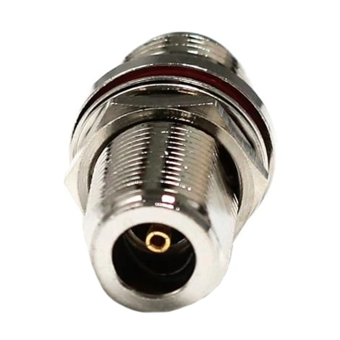 1Pc N Moer Naar Vrouwelijke Jack Rf Coax Adapter Convertor Recht Vernikkeld Nieuwe Groothandel