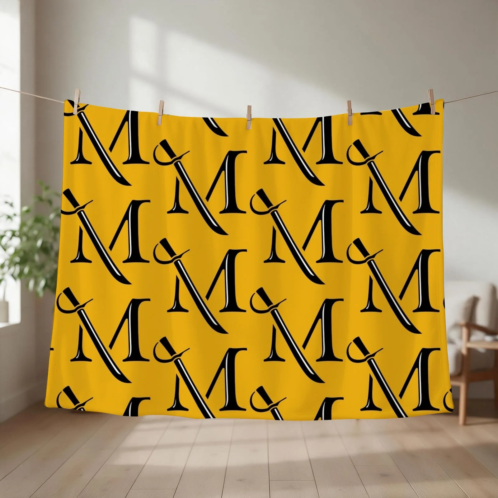 The Millersville Marauders Essential Throw Blanket couch cozy soft plush fuzzy picnic outdoor blanket