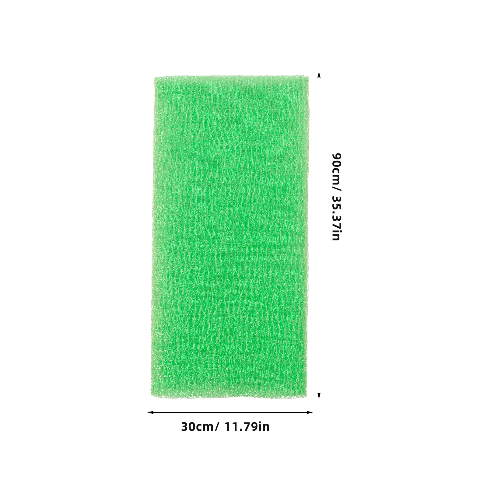 4 قطعة قماش حمام مقشر طويل من النايلون منشفة تنظيف الظهر سريعة الجفاف قابلة للغسل لتنظيف دش الجسم #6