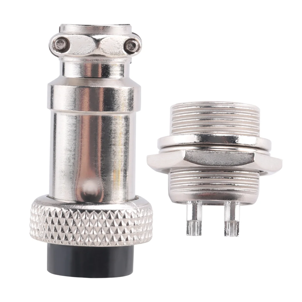 Novo conector de aviação gx16, 2 pinos, 400v, tipo parafuso, macho e fêmea, conector de cabo de aviação, conector de tomada