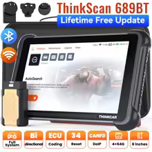 THINKCAR THINKSCAN 689BT 車両故障診断機 OBD2 ECUコーディング CAN FD TKEY 101付き 特別割引