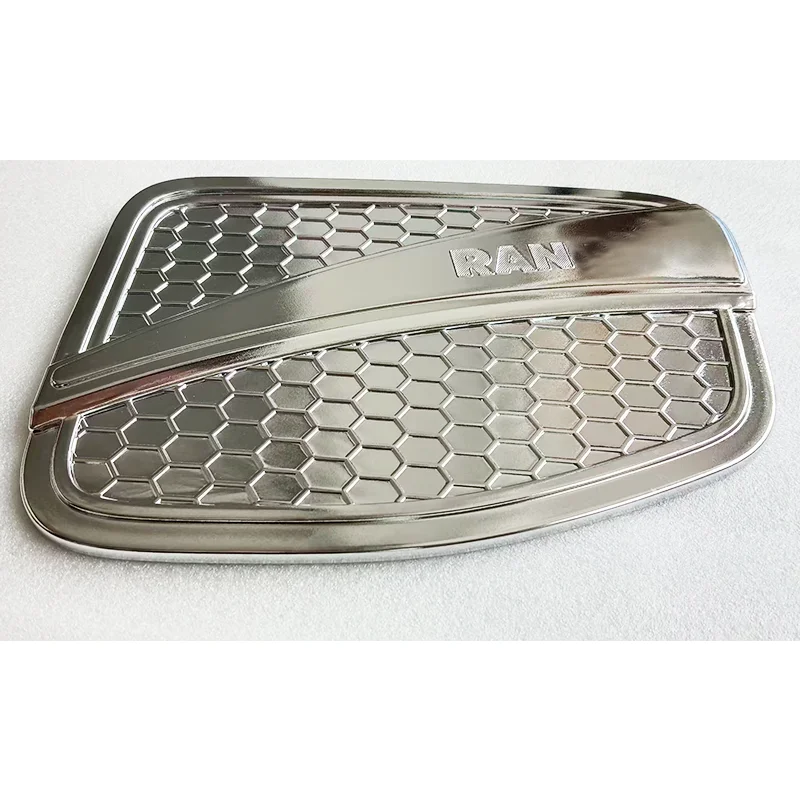 ABS البلاستيك غطاء خزان الوقود كروم اللون لفورد رينجر 2012-2019 T6-T8 الخارجي كروم الجسم أطقم اكسسوارات الكسوة #4