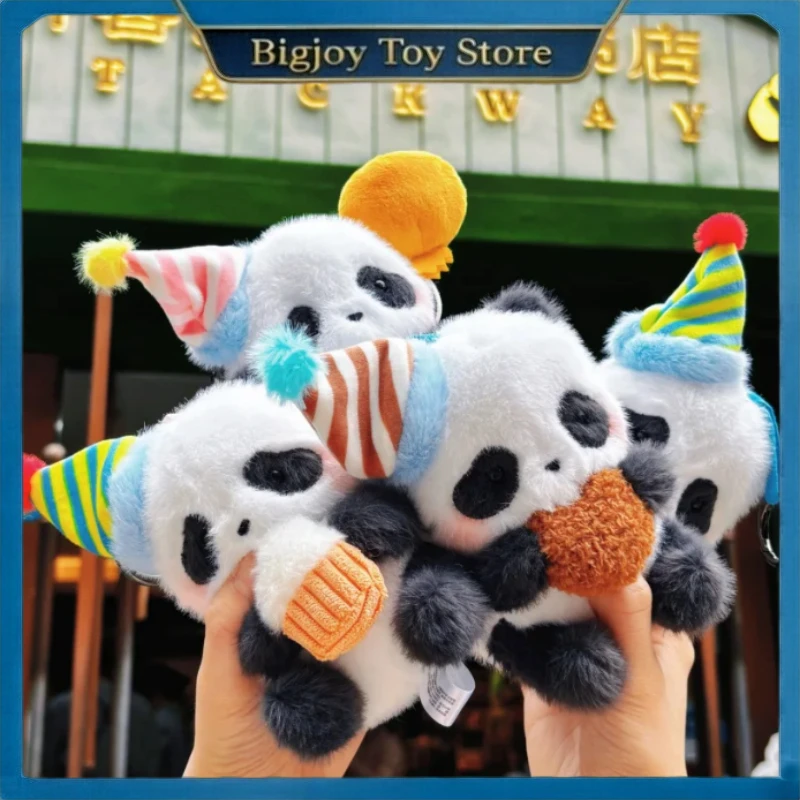 

Genuine 52TOYS Panda Roll Blind Box Party Series Mystery Box Cute Plush Panda Keychain Room Decoration Boy Girl Birthday Gift
