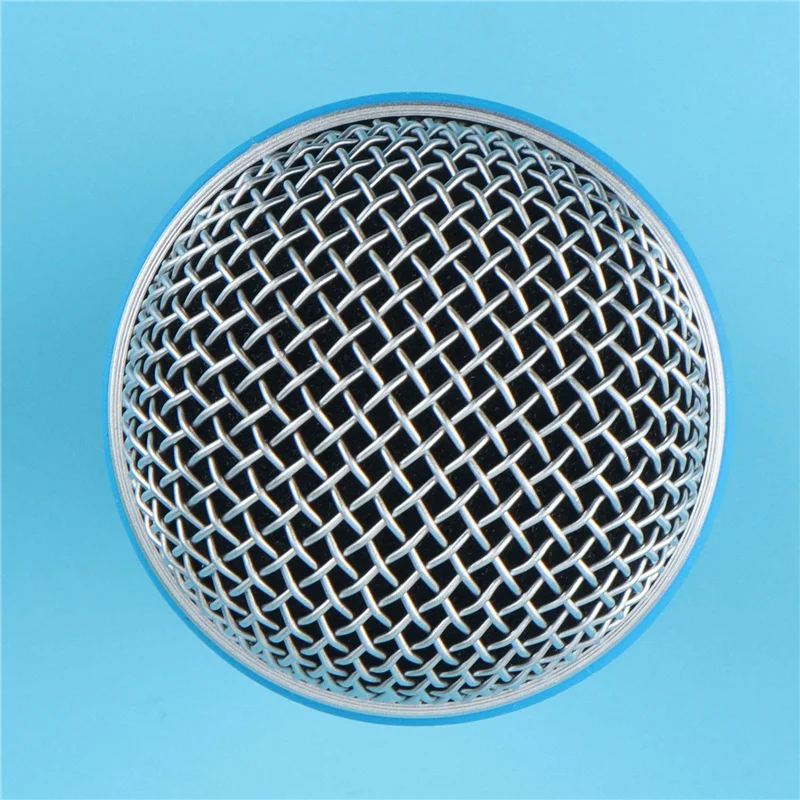 Kepala bola kapsul mikrofon, untuk PGX2 SLX2 SM58 BETA58 mikrofon genggam Studio rekaman nirkabel