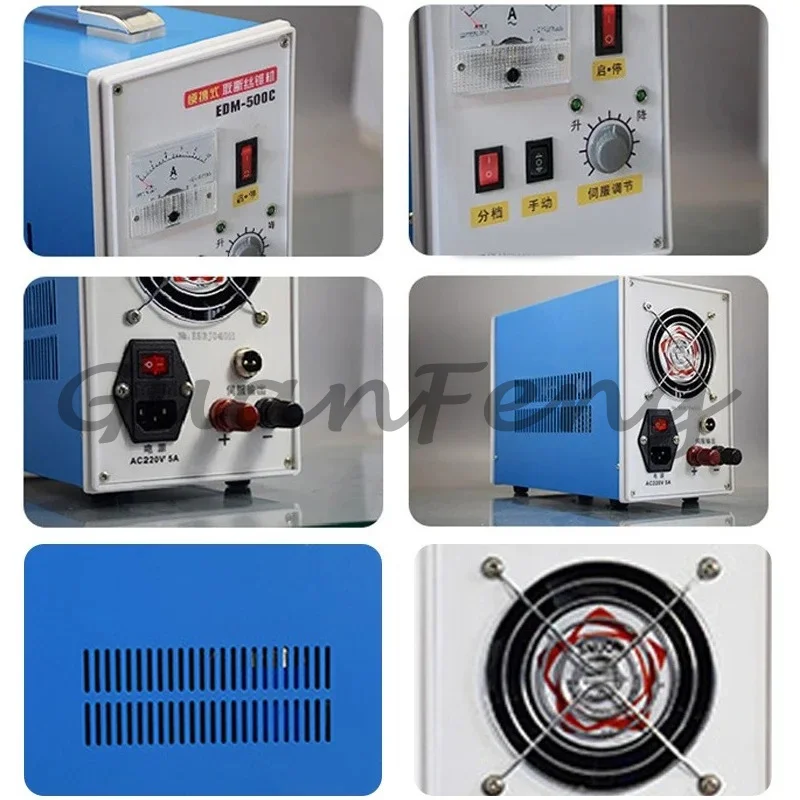 Portable splitting tap machine high-frequency drill bits for screw drilling