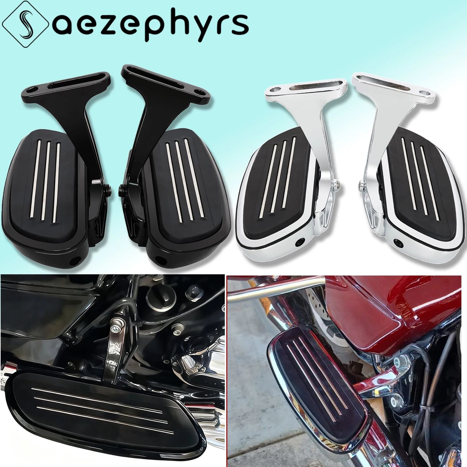 

Passenger Footboard Motorcycle Floorboard Mount Bracket Kit For Harley Touring CVO Electra Street Glide Road King FLHR 1993-2025