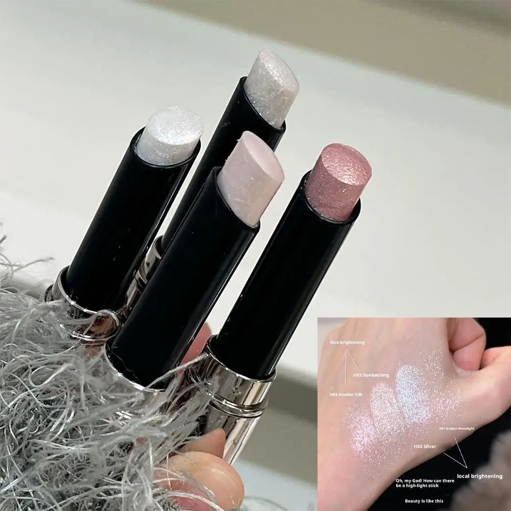 

Dual-Ended Highlighter Eyeshadow Pencil – Shimmering, Brightening, Long-Lasting, Non-Smudge, Pearlescent Glow Stick for Makeup