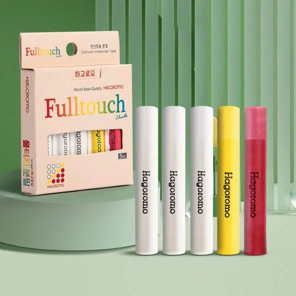 Durable White/Multicolou Dust-free Chalk Dust-free Writing/Coloring Blackboard Write Tool Adjustable Chalk Holder