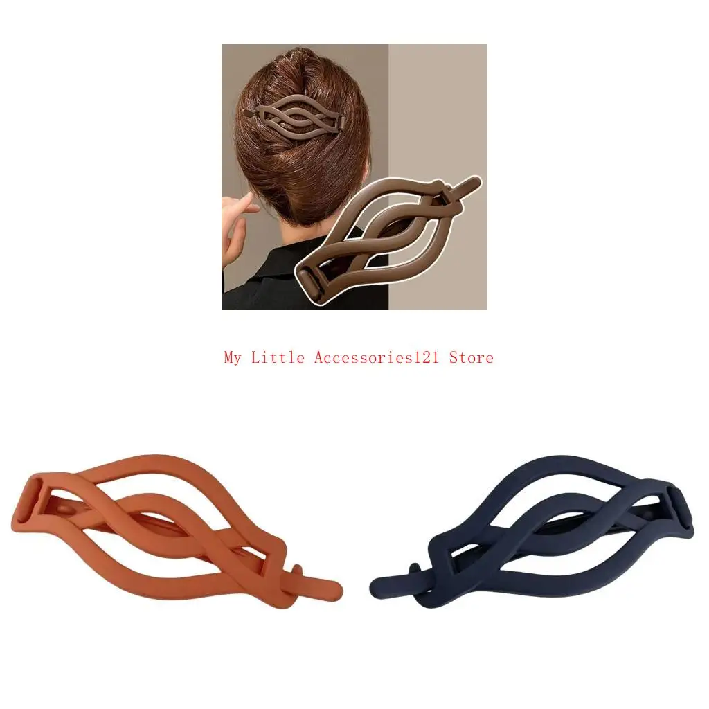 

Fashionable Wide Hair Claw Clip Large Barrettes Hair Clamp Clip Hair Tool