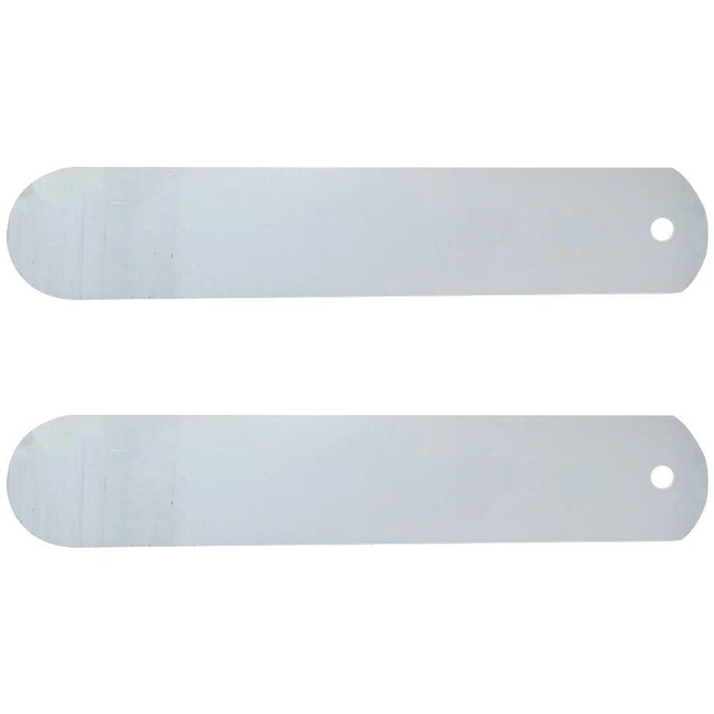 

2 Pcs Socks Shaped Aluminum Plate Sublimation Jig Plank Boards Straight Aluminium Jigs DIY Transfer