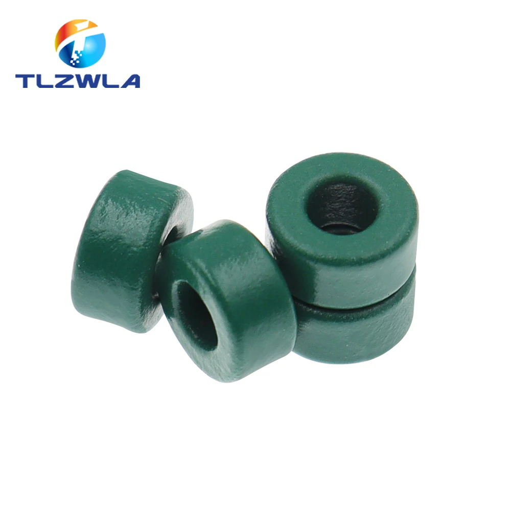 20PCS Green Magnetic Ring Ferrite Magnetic Ring 8*4*4 Anti-interference Core Filter Inductance Transformer Magnetic Ring