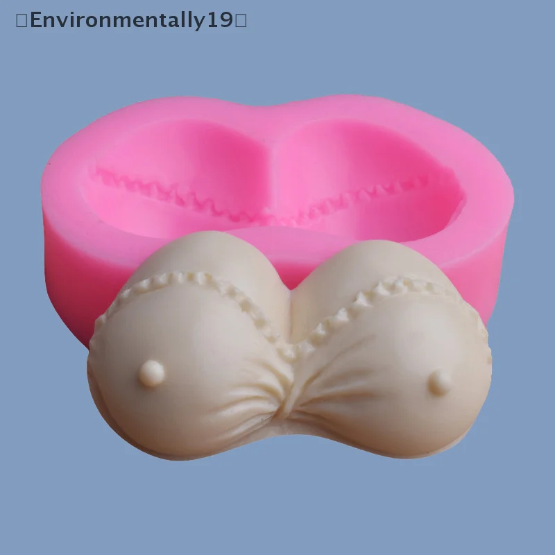 Sex Bra Shape Silicone Mold Fondant Cake Decoration Candle Chocolate Soap Mold 3d Pastry Tools Sugarcraft Molds