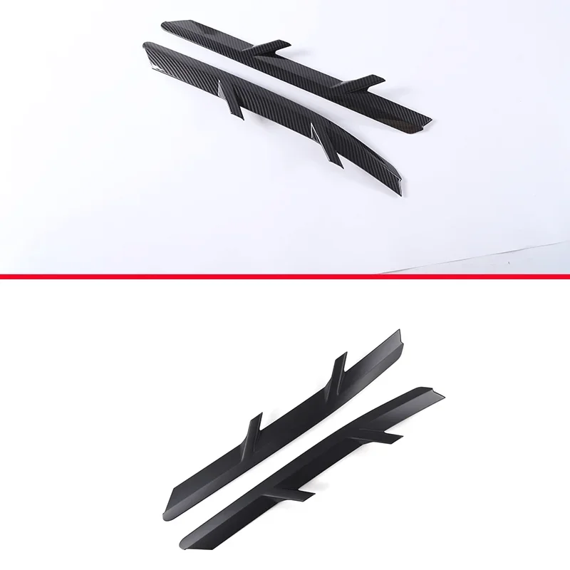 

For 2014-2019 Chevrolet Corvette C7 ABS carbon fiber car styling car fender air outlet frame sticker car exterior accessories