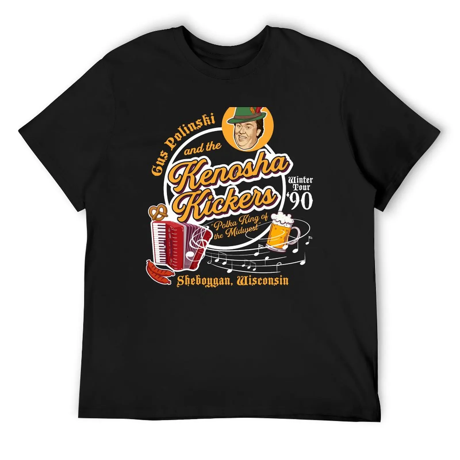 Gus Polinski and the Kenosha Kickers T-Shirt sublime oversized graphic tee oversize t-shirts man mens t shirt graphic