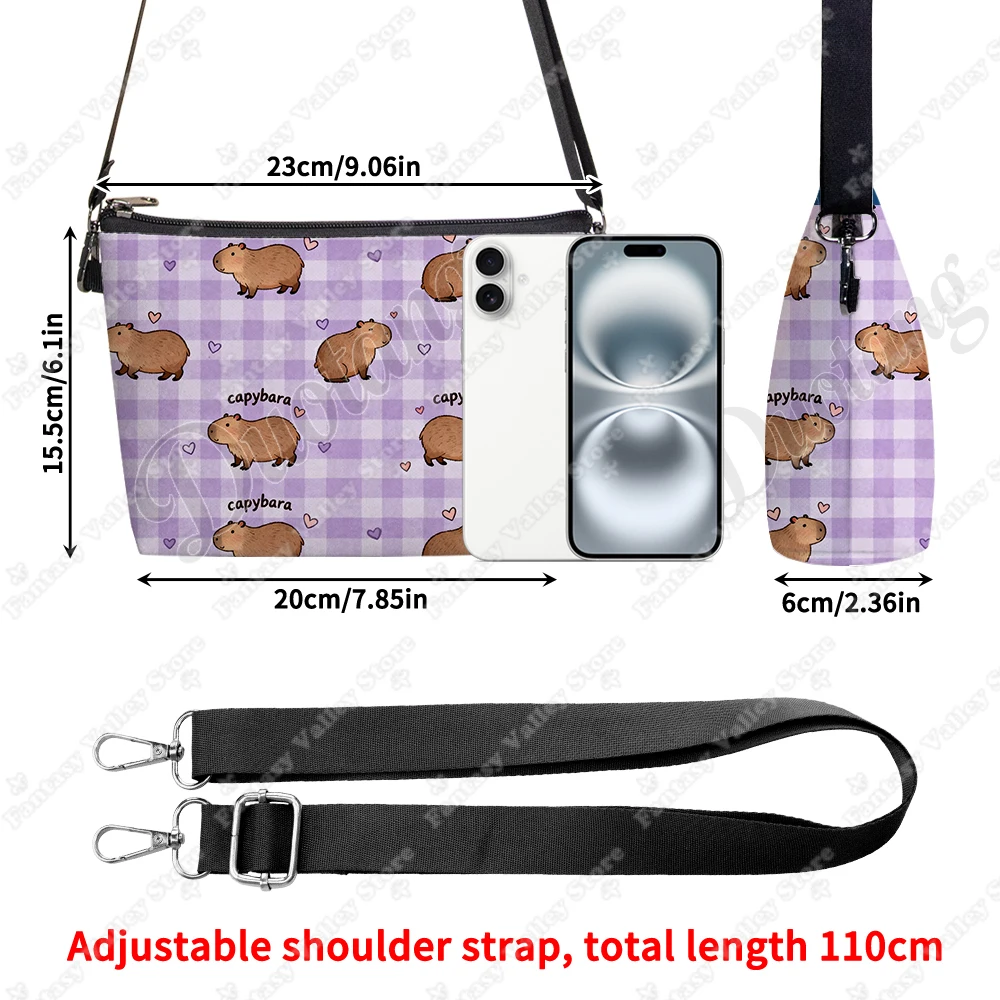 Oil Painting Animal Dog Graphic Print Crossbody Bag Golden Retrieve Shih Tzu Puppy Lipsticks Holder Cosmetic Case Women Handbag