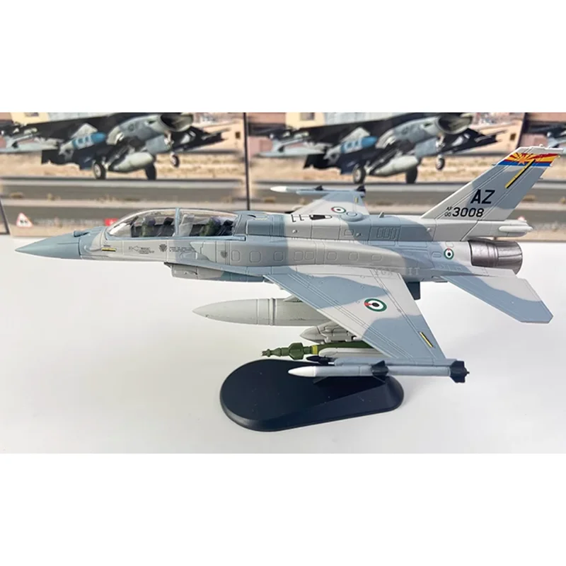 WLTK Diecast 1/72 Scale UAE F-16F Fighter F16 Camouflage Paint Alloy Finished Aircraft Model Collectible Toy Display