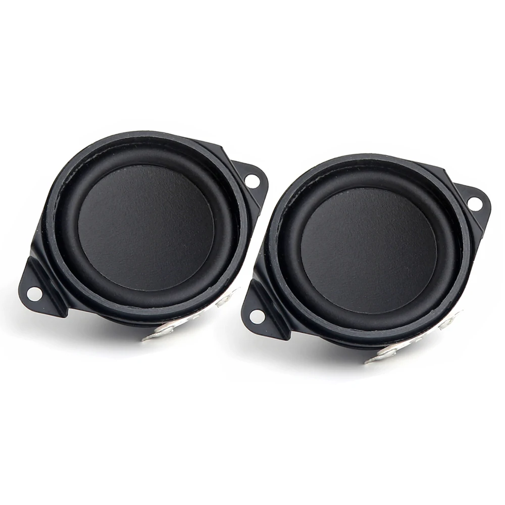 AIYIMA 2Pcs 1.5 Inch Portable Audio Full Range Speaker 8 Ohm 5-10W 40MM Cross Feet Subwoofer DIY Bluetooth Speakers Home Theater