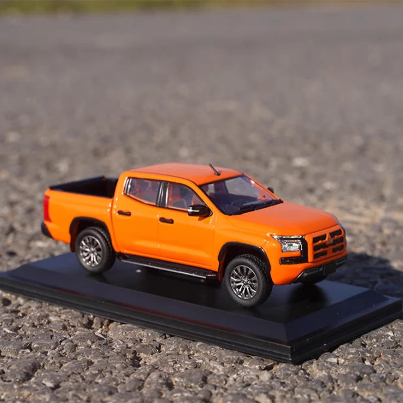 1:43 Schaal ALLE NIEUWE TRITON Pickup Truck Simulatie Legering Model Auto Statische Display Collectible Speelgoed Gift Souvenir Decoratie