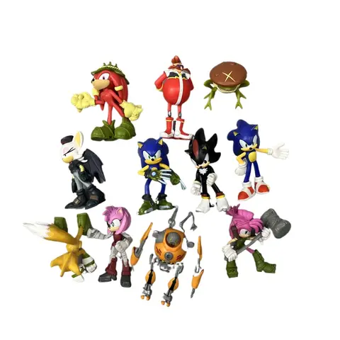 Authentic Loose Dark Hedgehog Sonic the Hedgehog Figure, Collectible Action Figures, Children's Toy, Birthday Gift