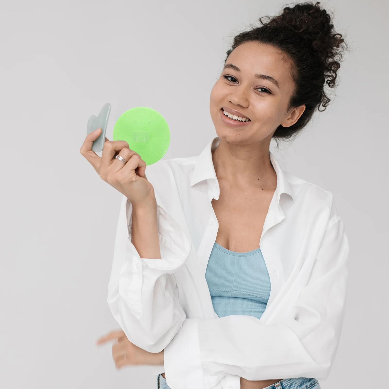 

1Pcs Silicone Slimming Massage Brush Body Massager for Legs Arms Thighs Buttocks Cellulite Removal Deep Massage Portable Compact