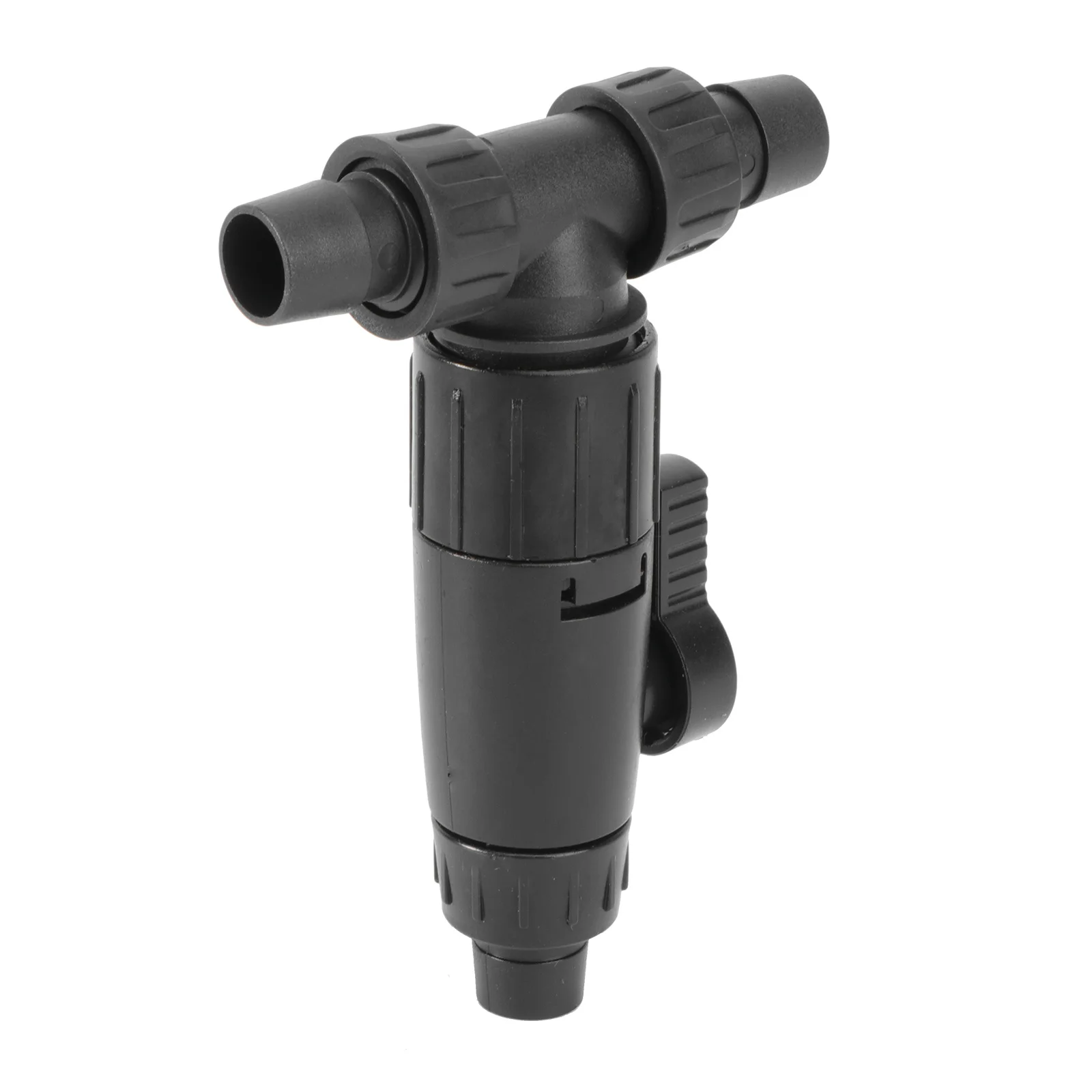 

1Pcs Aquarium Water Changer Fish Tank Three-Way Tool Durable PP ABS Material Easy Install Black Fish Tank Water Changer