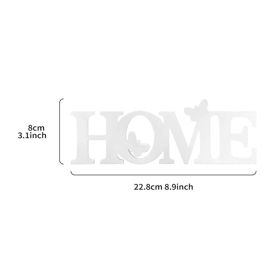 زخرفة سطح المكتب المنزلية ذات الطراز البسيط الحديث على شكل فراشة بيضاء لغرفة النوم وغرفة المعيشة والمدخل وديكور طاولة القهوة