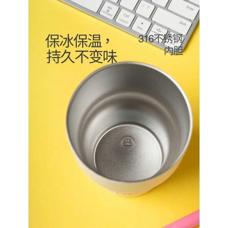 Universe Grocery Store Thermos Cup Large Capacity Glass Water Cup Girls High Value Coffee