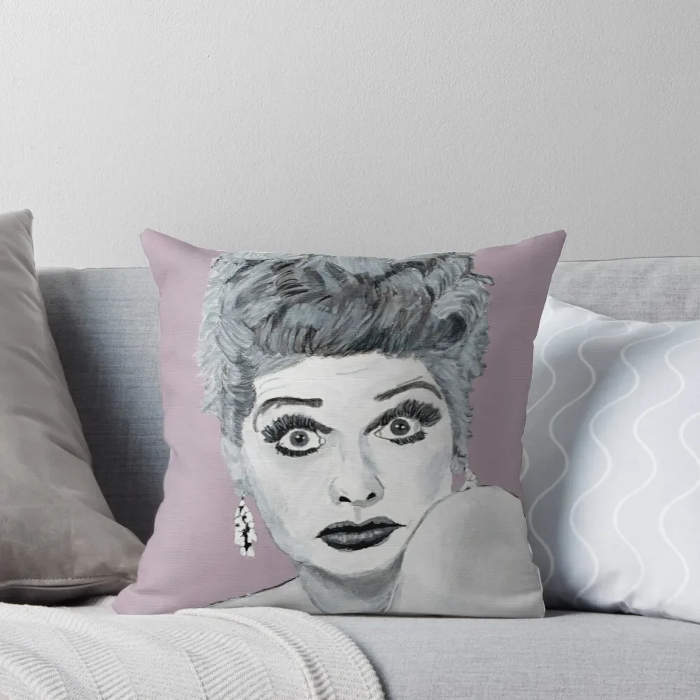 

Love for Lucy Throw Pillow Sofa Cushion Elastic Cover For Sofa Pillows Aesthetic pillow