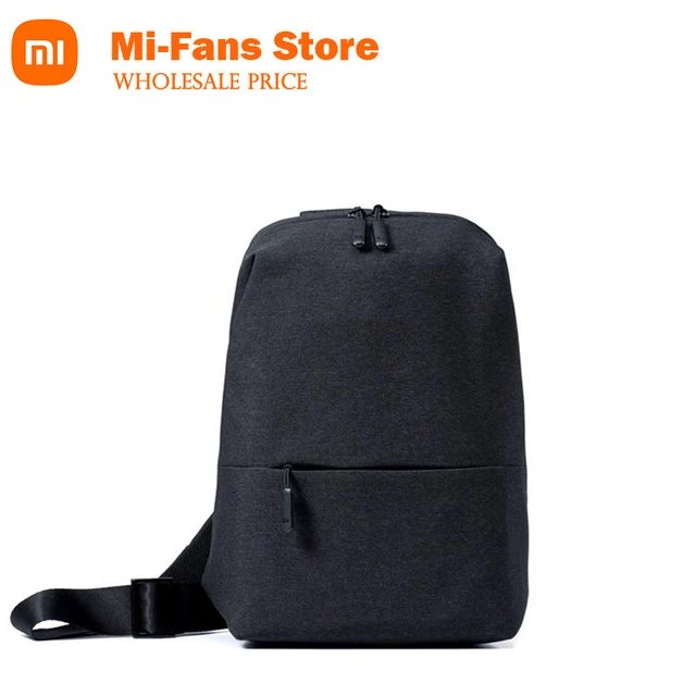 Original Xiaomi Backpack Urban Leisure Chest Pack For Men Women Shoulder Bag Men Type Unisex Rucksack for Camera DVD phones AliExpress