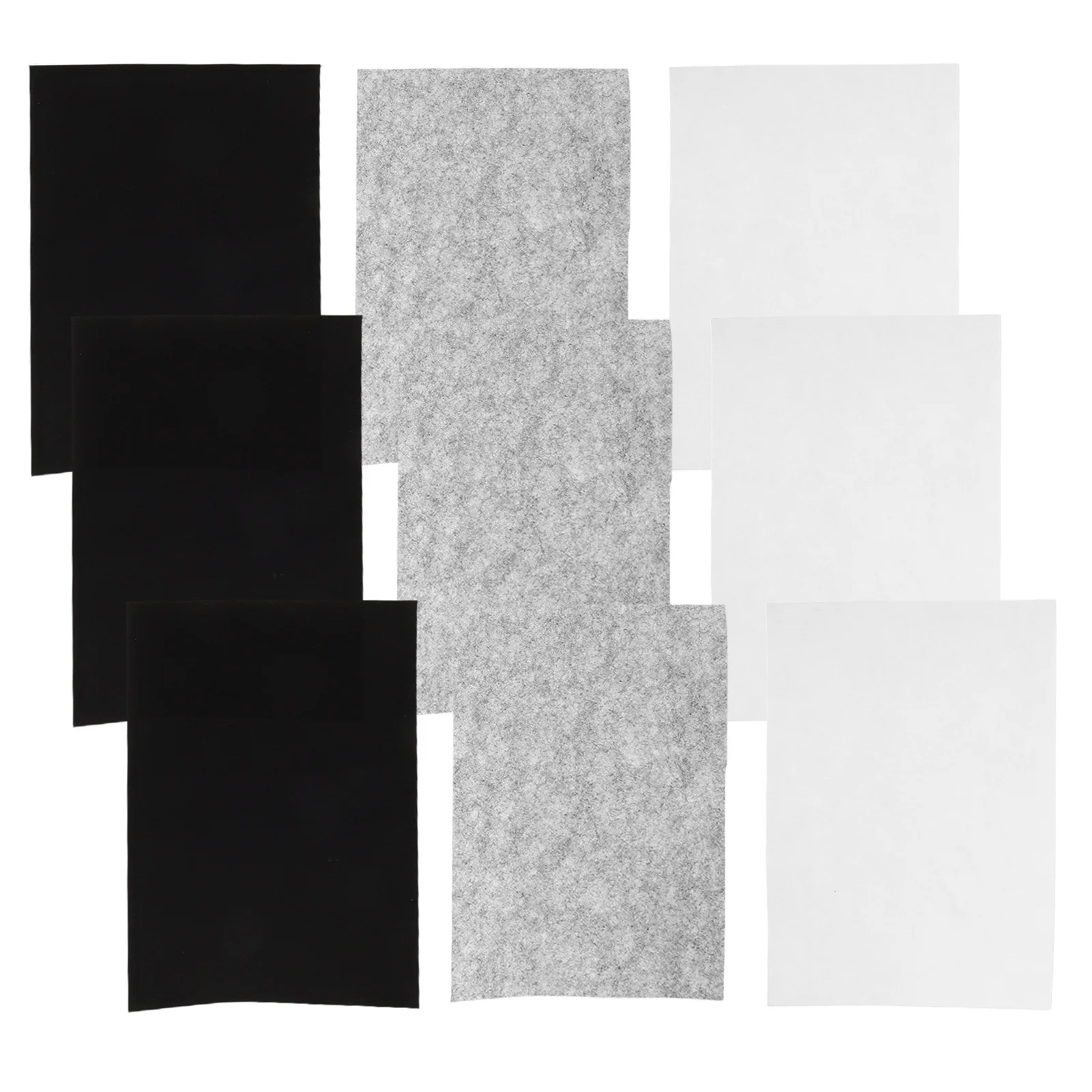 

9Pcs Colorful Felt Fabric Sheets DIY Sewing Craft Material Soft Felt Cloth Fabric Rectangles for Handmade Decorations