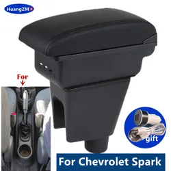 For Chevrolet Spark Armrest Box For Chevrolet Spark 3 III Aveo T200 Car Armrest Storage Box Car Accessories Interior Dedicated