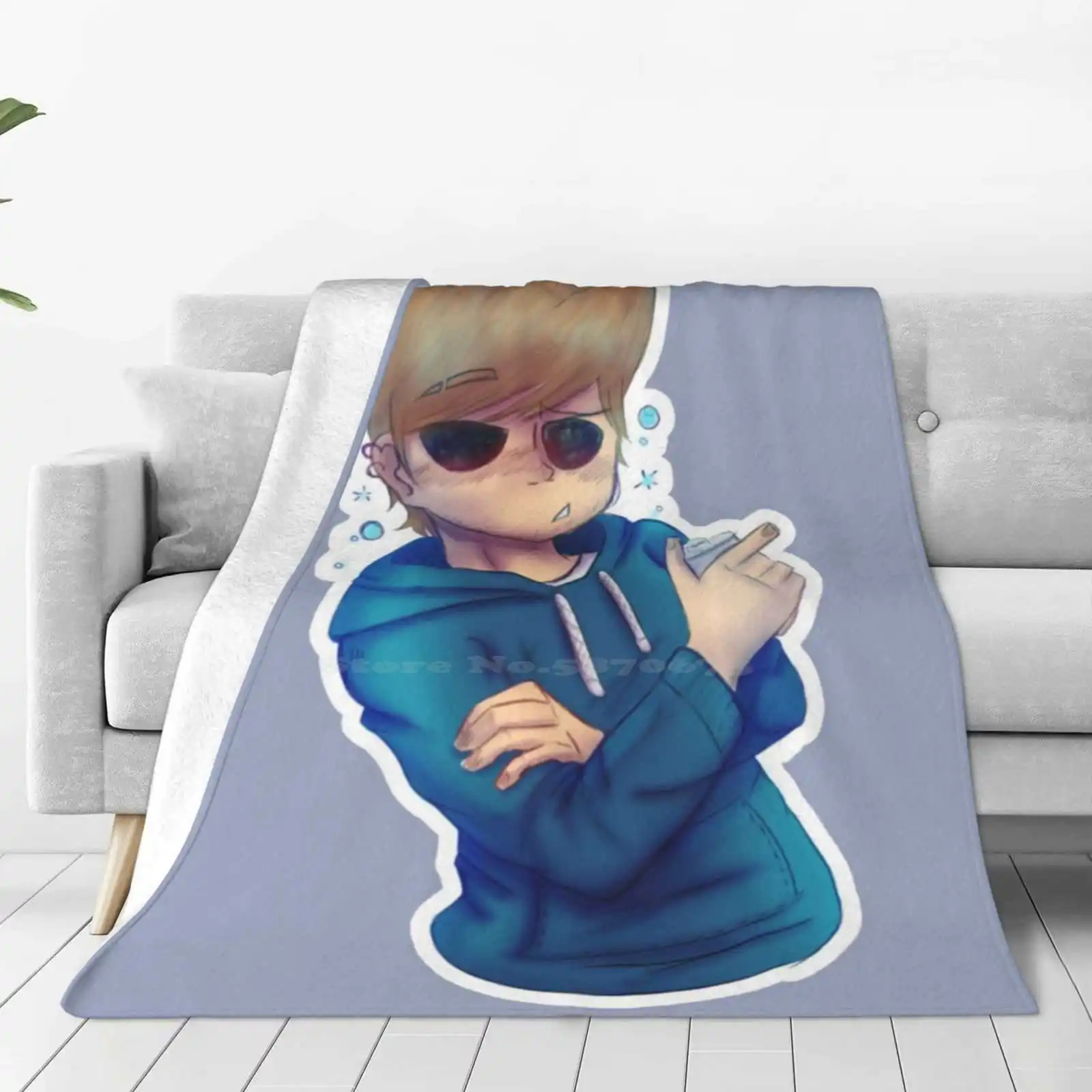 Tom Eddsworld Top Quality Comfortable Bed Sofa Soft Blanket Eddsworld Tomska