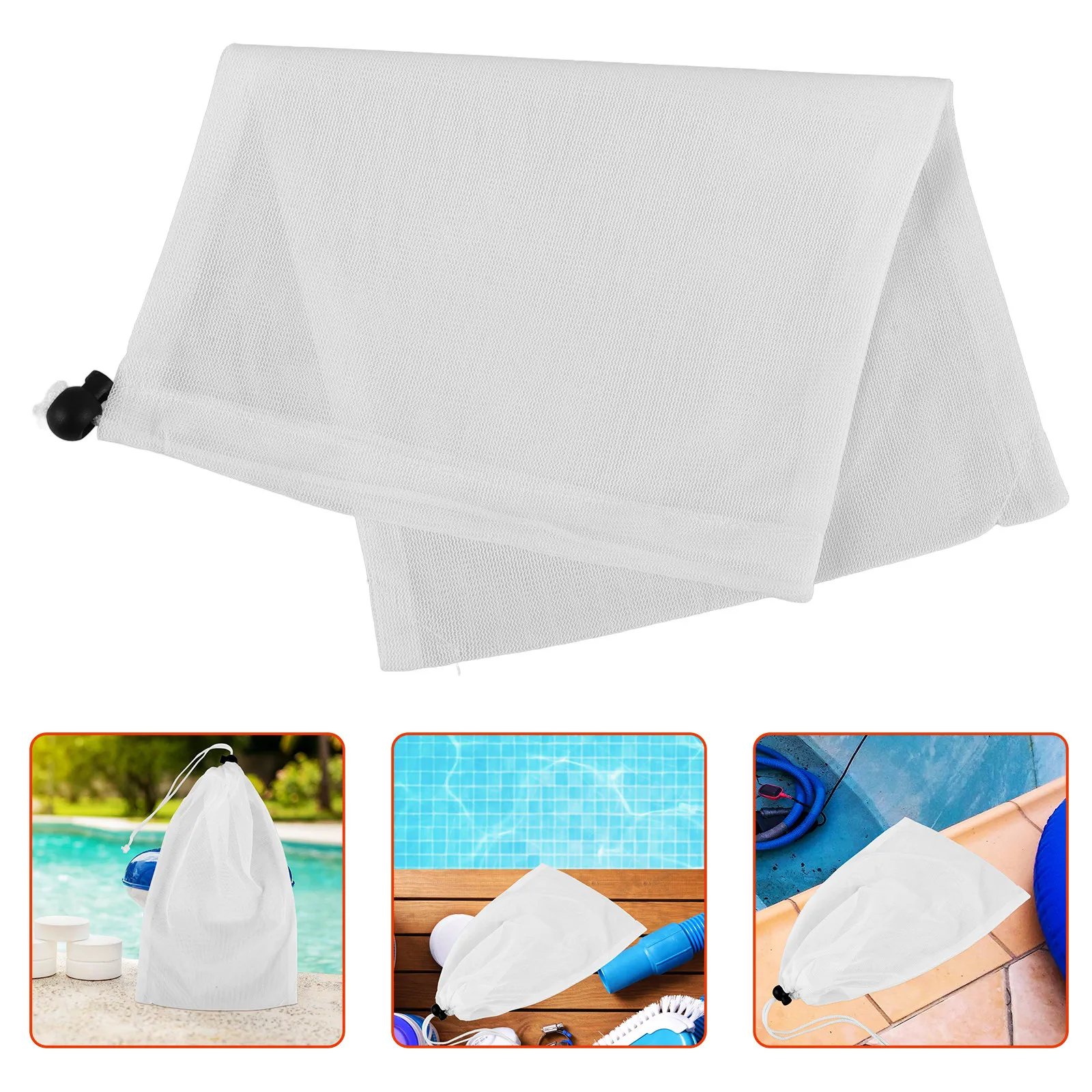 

Комплект из 4 сменных сетчатых мешков-носочков для скиммера бассейна, аксессуары для очистителя бассейнов